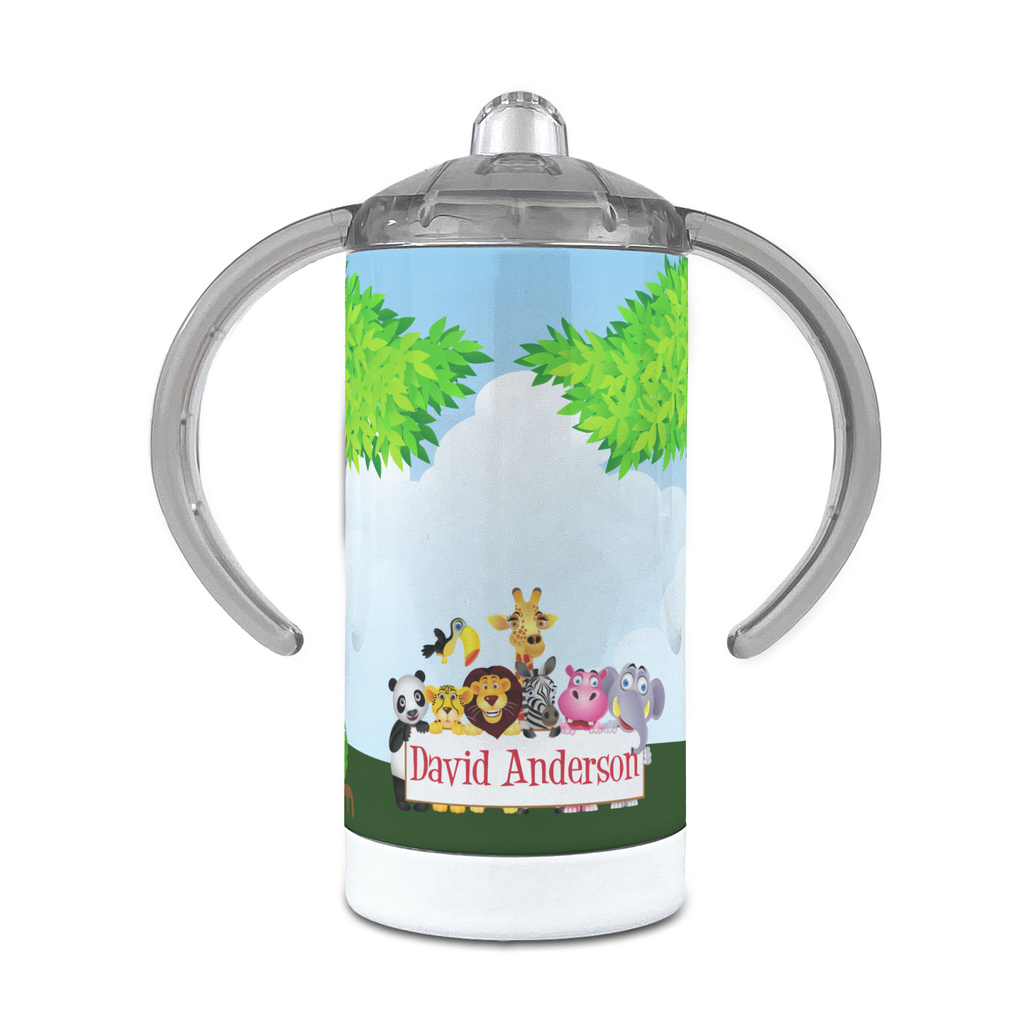 Custom 12 oz Stainless Steel Sippy Cups