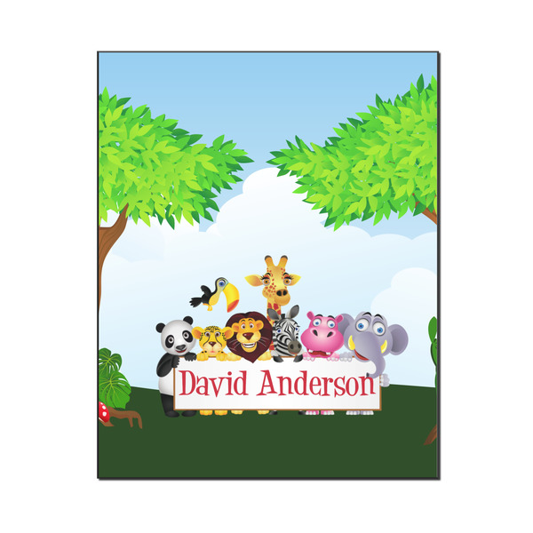 Custom Animals Wood Print - 16x20 (Personalized)