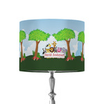 Animals 8" Drum Lamp Shade - Fabric (Personalized)