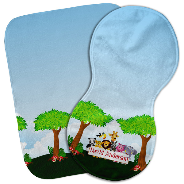 Custom Animals Burp Cloth (Personalized)