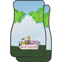 Animals Car Floor Mats (Front Seat) (Personalized)