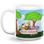 Animals 20 Oz Coffee Mug - White (Personalized)