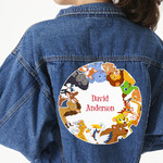 Animals Twill Iron On Patch - Custom Shape - 3XL (Personalized)