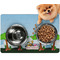 Animals Dog Food Mat - Small LIFESTYLE