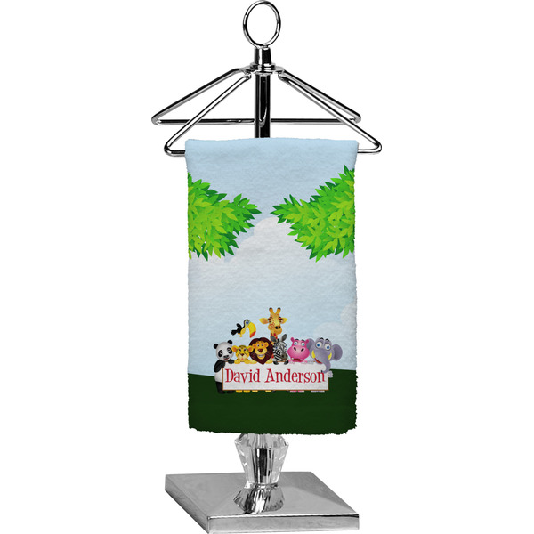 Custom Animals Finger Tip Towel - Full Print w/ Name or Text