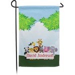 Animals Small Garden Flag - Double Sided w/ Name or Text