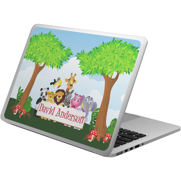 Custom Animals Laptop Skin - Custom Sized w/ Name or Text