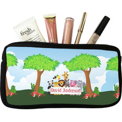 Animals Makeup / Cosmetic Bag - Small w/ Name or Text