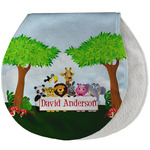 Animals Burp Pad - Velour w/ Name or Text