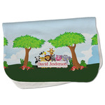 Animals Burp Cloth - Fleece w/ Name or Text