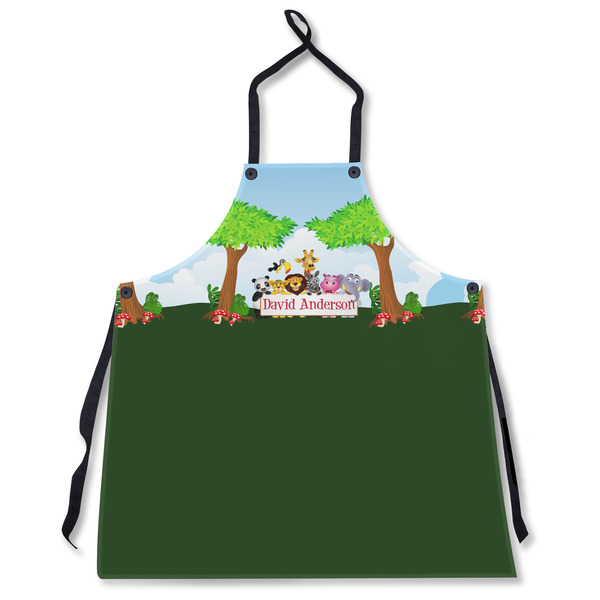 Custom Animals Apron Without Pockets w/ Name or Text