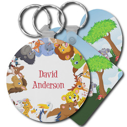 Animals Plastic Keychain (Personalized)