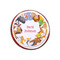 Animals Printed Icing Circle - XSmall - On Cookie