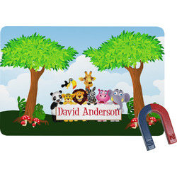 Animals Rectangular Fridge Magnet w/ Name or Text