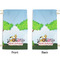 Animals Small Laundry Bag - Front & Back View