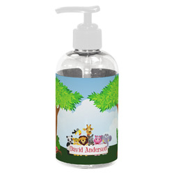 Animals Plastic Soap / Lotion Dispenser (8 oz - Small - White) (Personalized)