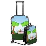 Animals Kids 2-Piece Luggage Set - Suitcase & Backpack (Personalized)