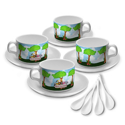 Animals Tea Cup - Set of 4 (Personalized)