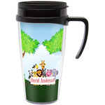 Animals Acrylic Travel Mug with Handle (Personalized)