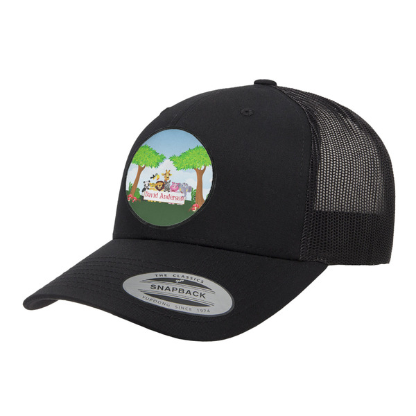 Custom Animals Trucker Hat - Black (Personalized)