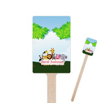 Animals Rectangle Wooden Stir Sticks (Personalized)