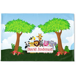 Animals Woven Mat w/ Name or Text