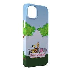 Animals iPhone Case - Plastic - iPhone 14 Plus (Personalized)