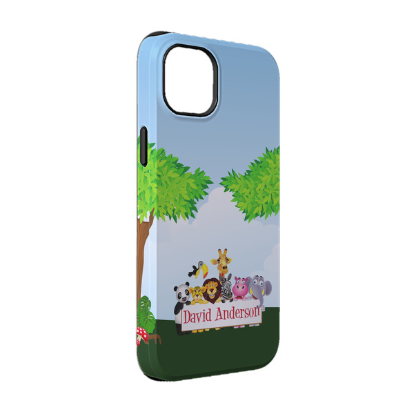 Custom Animals iPhone Case - Rubber Lined - iPhone 14 (Personalized)