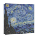 The Starry Night (Van Gogh 1889) Canvas Print - 12x12