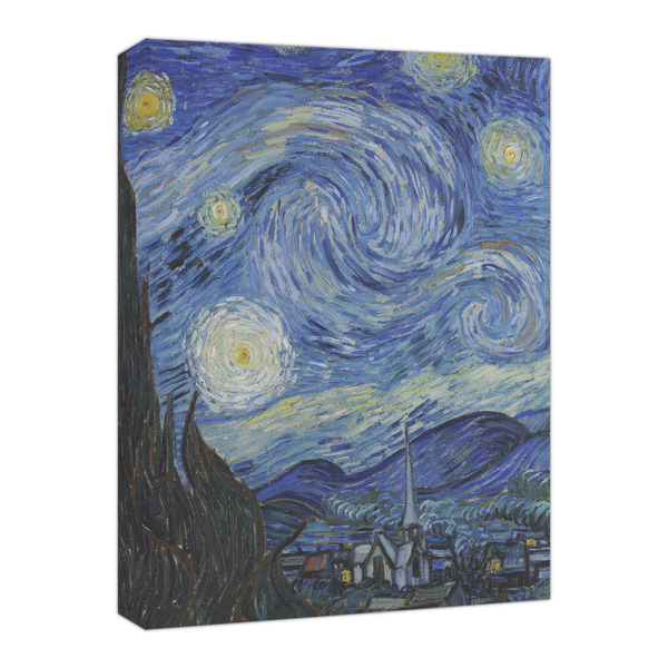 Custom The Starry Night (Van Gogh 1889) Canvas Print - 16x20