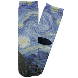 The Starry Night (Van Gogh 1889) Adult Crew Socks