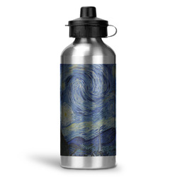 The Starry Night (Van Gogh 1889) Water Bottles - 20 oz - Aluminum