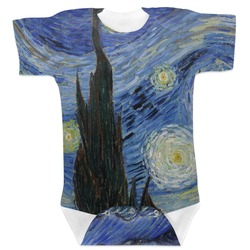 The Starry Night (Van Gogh 1889) Baby Bodysuit 6-12