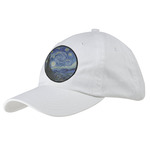 The Starry Night (Van Gogh 1889) Baseball Cap - White