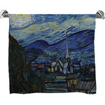 The Starry Night (Van Gogh 1889) Bath Towel