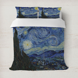 The Starry Night (Van Gogh 1889) Duvet Cover Set - Full / Queen
