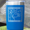 The Starry Night (Van Gogh 1889) Blue Polar Camel Tumbler - 20oz - Close Up