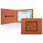 The Starry Night (Van Gogh 1889) Leatherette Certificate Holder