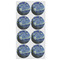 The Starry Night (Van Gogh 1889) Drink Topper - Medium - Set of 12