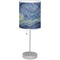 The Starry Night (Van Gogh 1889) Drum Lampshade with base included