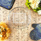 The Starry Night (Van Gogh 1889) Glass Pie Dish - LIFESTYLE