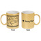 The Starry Night (Van Gogh 1889) Gold Mug - Apvl