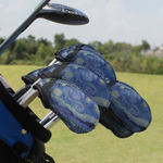 The Starry Night (Van Gogh 1889) Golf Club Iron Cover - Set of 9