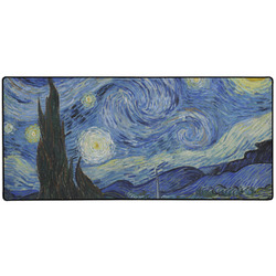The Starry Night (Van Gogh 1889) 3XL Gaming Mouse Pad - 35" x 16"
