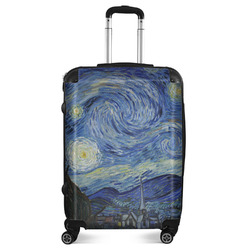 The Starry Night (Van Gogh 1889) Suitcase - 24" Medium - Checked