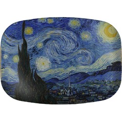 The Starry Night (Van Gogh 1889) Melamine Platter