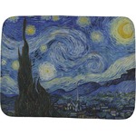 The Starry Night (Van Gogh 1889) Memory Foam Bath Mat - 48"x36"