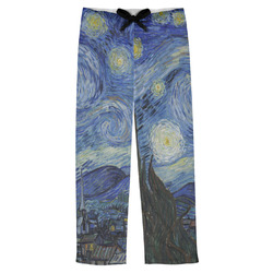 The Starry Night (Van Gogh 1889) Mens Pajama Pants - 2XL