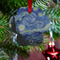 The Starry Night (Van Gogh 1889) Metal Paw Ornament - Lifestyle