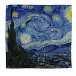 The Starry Night (Van Gogh 1889) Microfiber Dish Rag